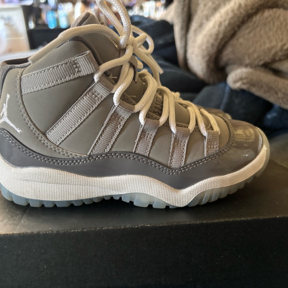 Kids Jordan Gray Sneakers